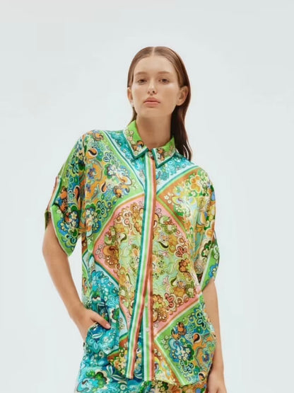 Alemais Dreamer Shirt & Pant Set - Size 6 (Oversized)