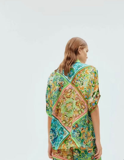 Alemais Dreamer Shirt & Pant Set - Size 6 (Oversized)