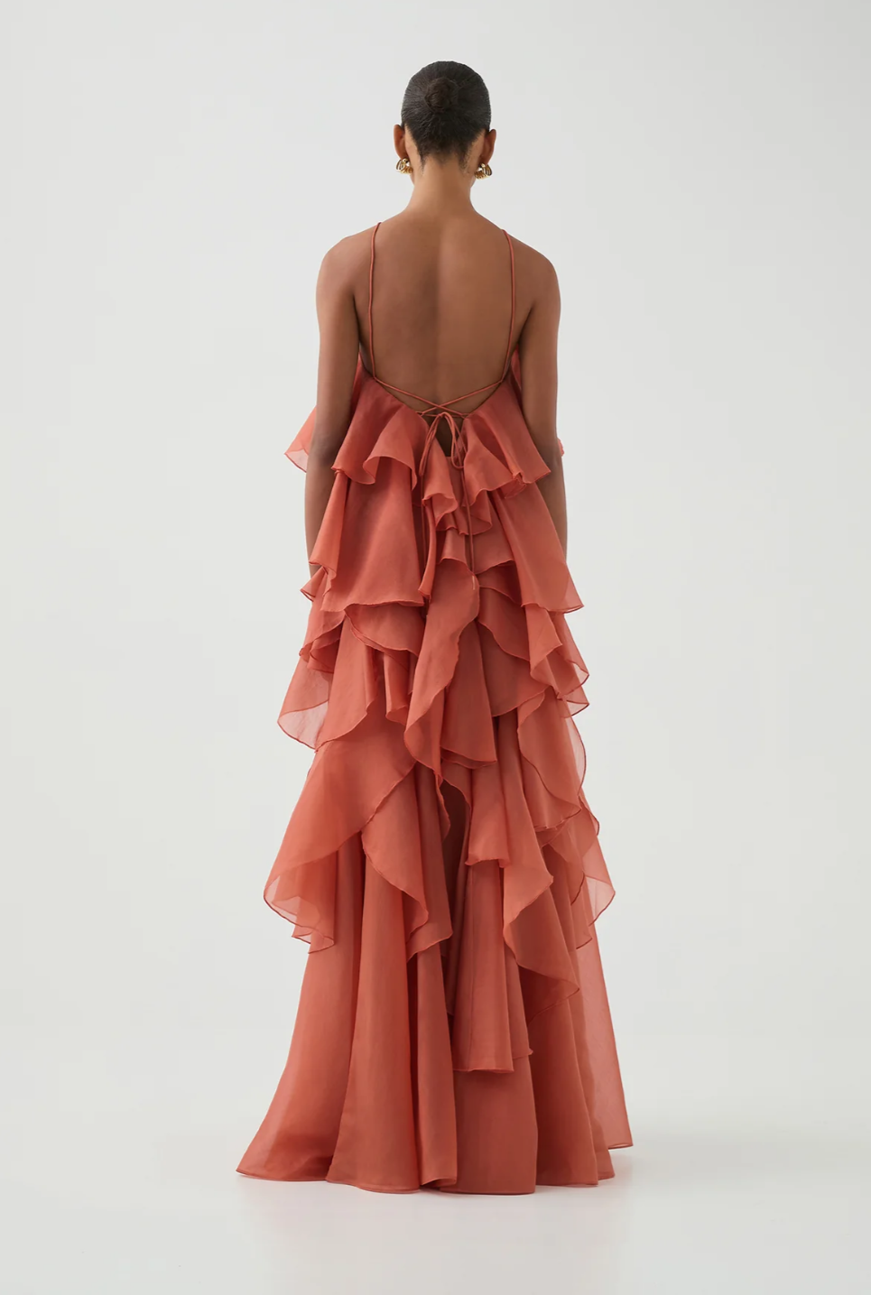 Aje. Pandorea Layered Maxi Dress - Size 8