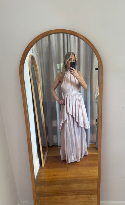 Aje. Sienna Dusty Pink Dress - Size 8
