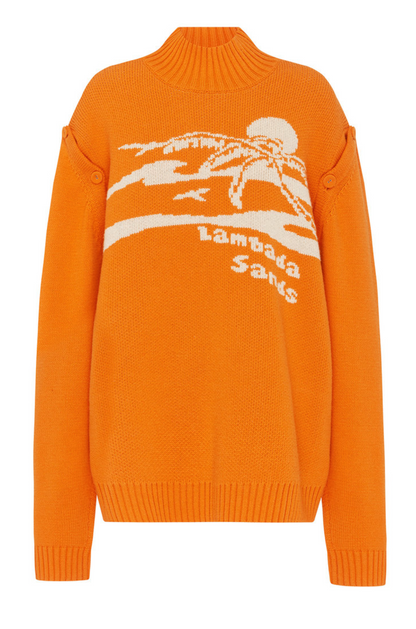 Christopher Esber Lambada Sands Oversized Knit Sweater - Size S