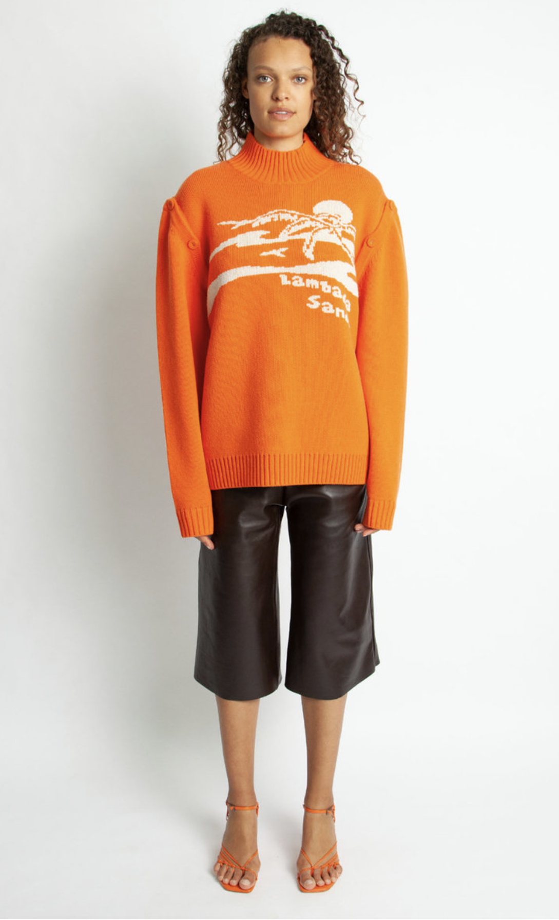 Christopher Esber Lambada Sands Oversized Knit Sweater - Size S