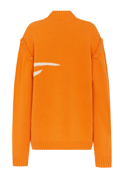 Christopher Esber Lambada Sands Oversized Knit Sweater - Size S
