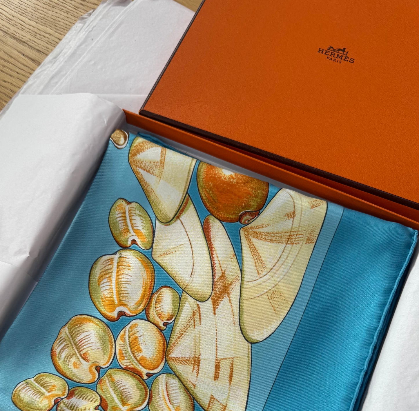 Hermes Tuch | Foulard | Scarf "ROCIALLE II DETAIL: 2003 (Brand New) RRP $939