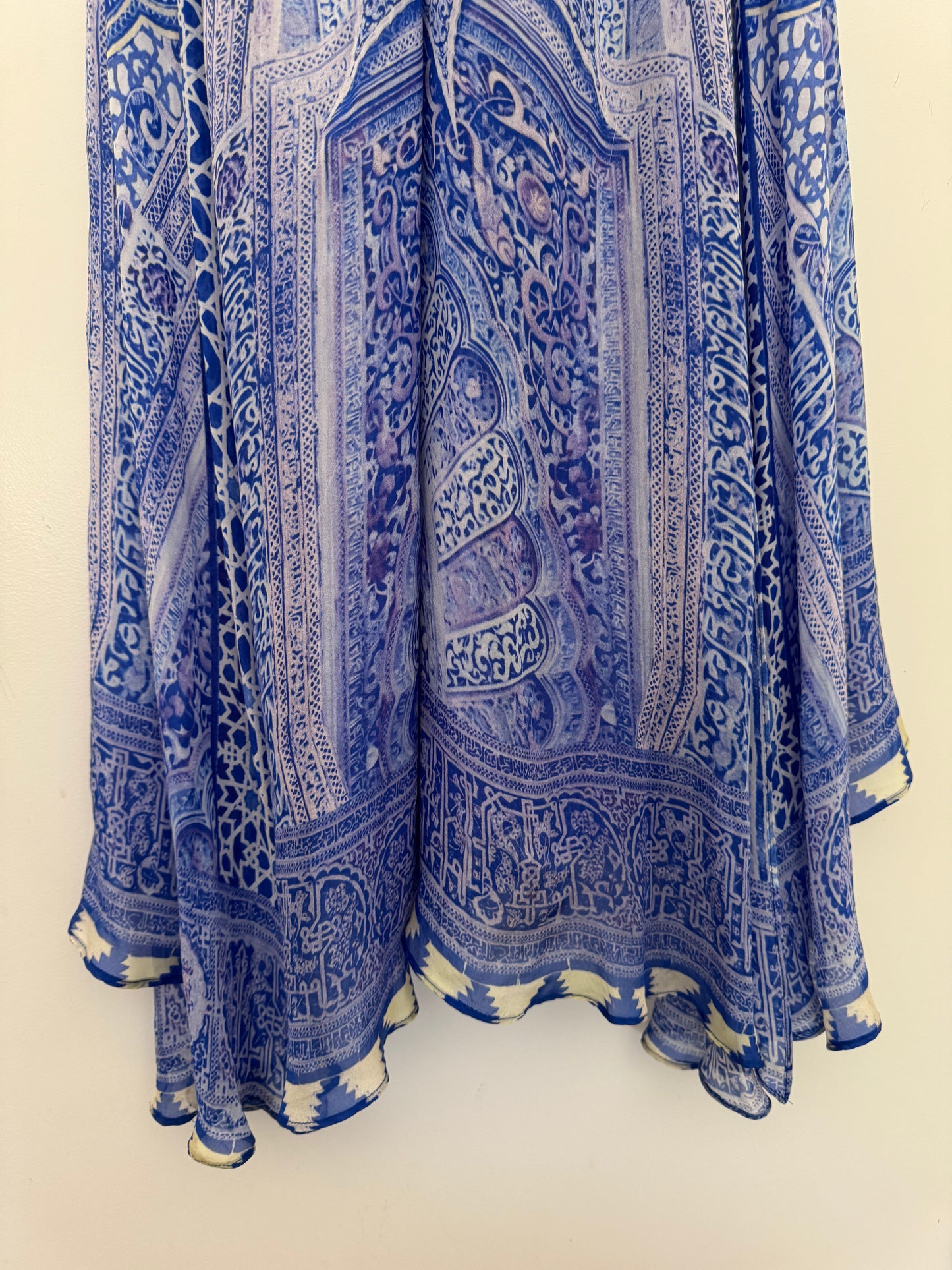 Camilla 100% Silk Bosphorus Panelled Dress  - Size 2