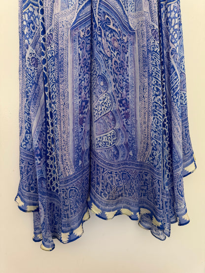 Camilla 100% Silk Bosphorus Panelled Dress  - Size 2
