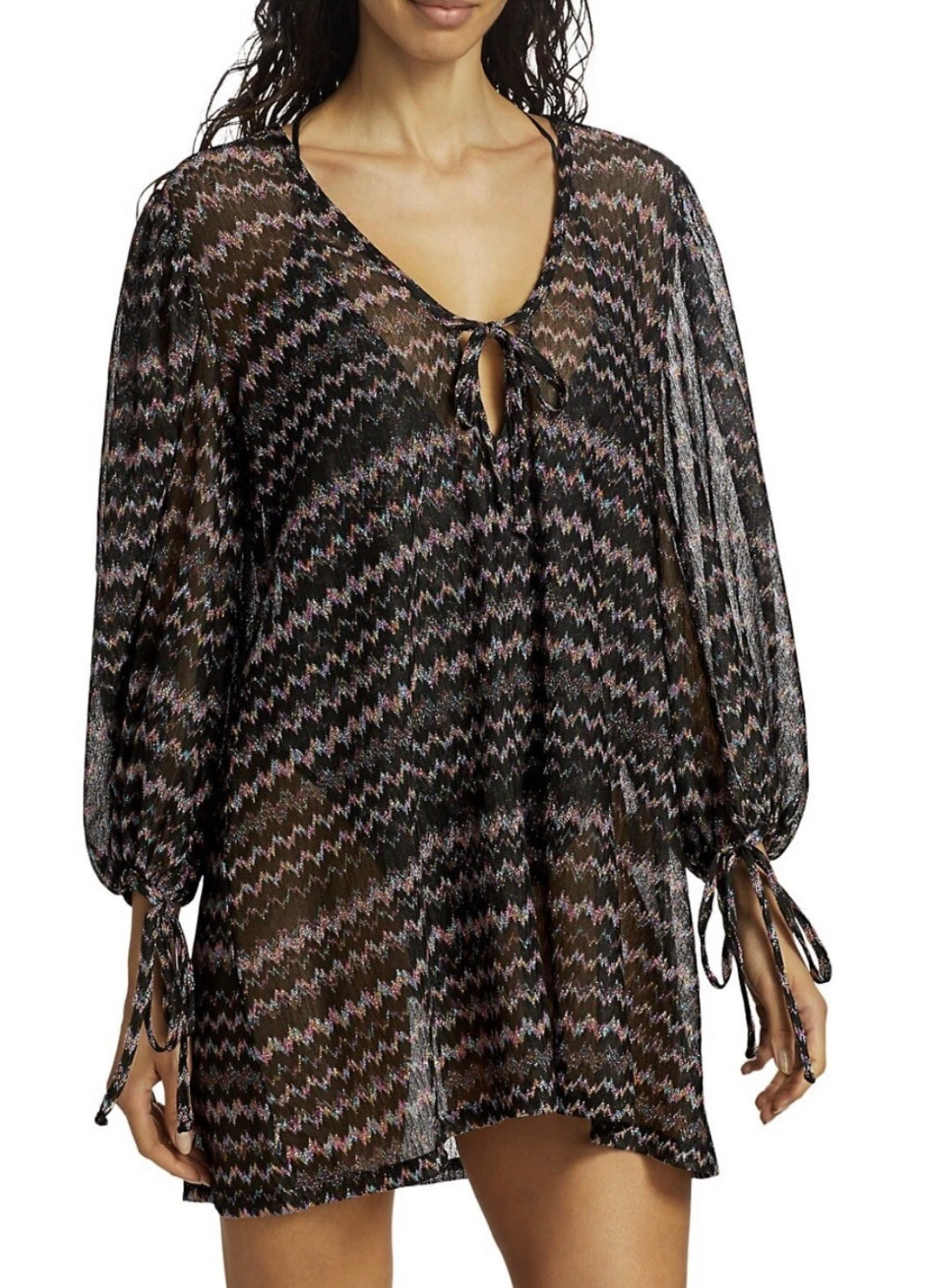 Missoni Mare Sheer Tunic Cover-Up - ONE SIZE