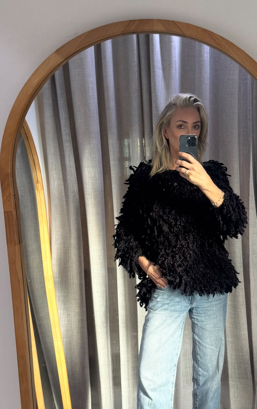 Cameo the Label Black Continuum Knit - Size M