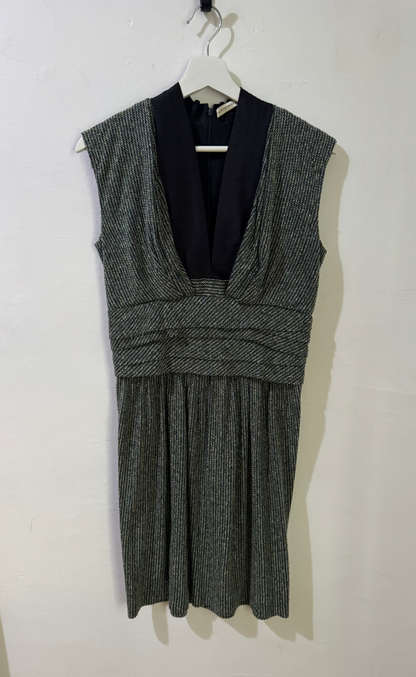 Balenciaga Silk Blend Shift Dress - Size 40