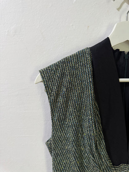 Balenciaga Silk Blend Shift Dress - Size 40