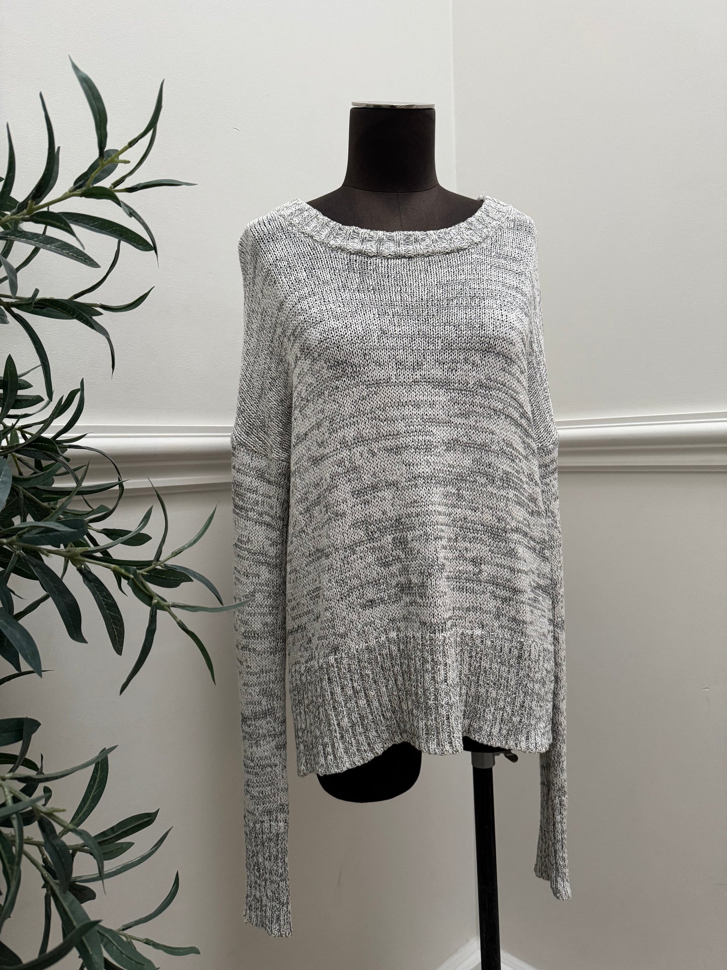 Viktoria & Woods Grey Cotton Knit - Size 1