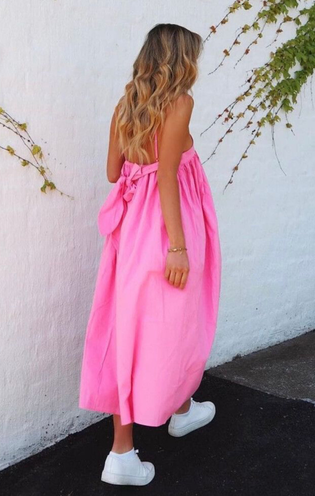 RAEF the Label Pink Frenchie Cotton Sundress - Size 10