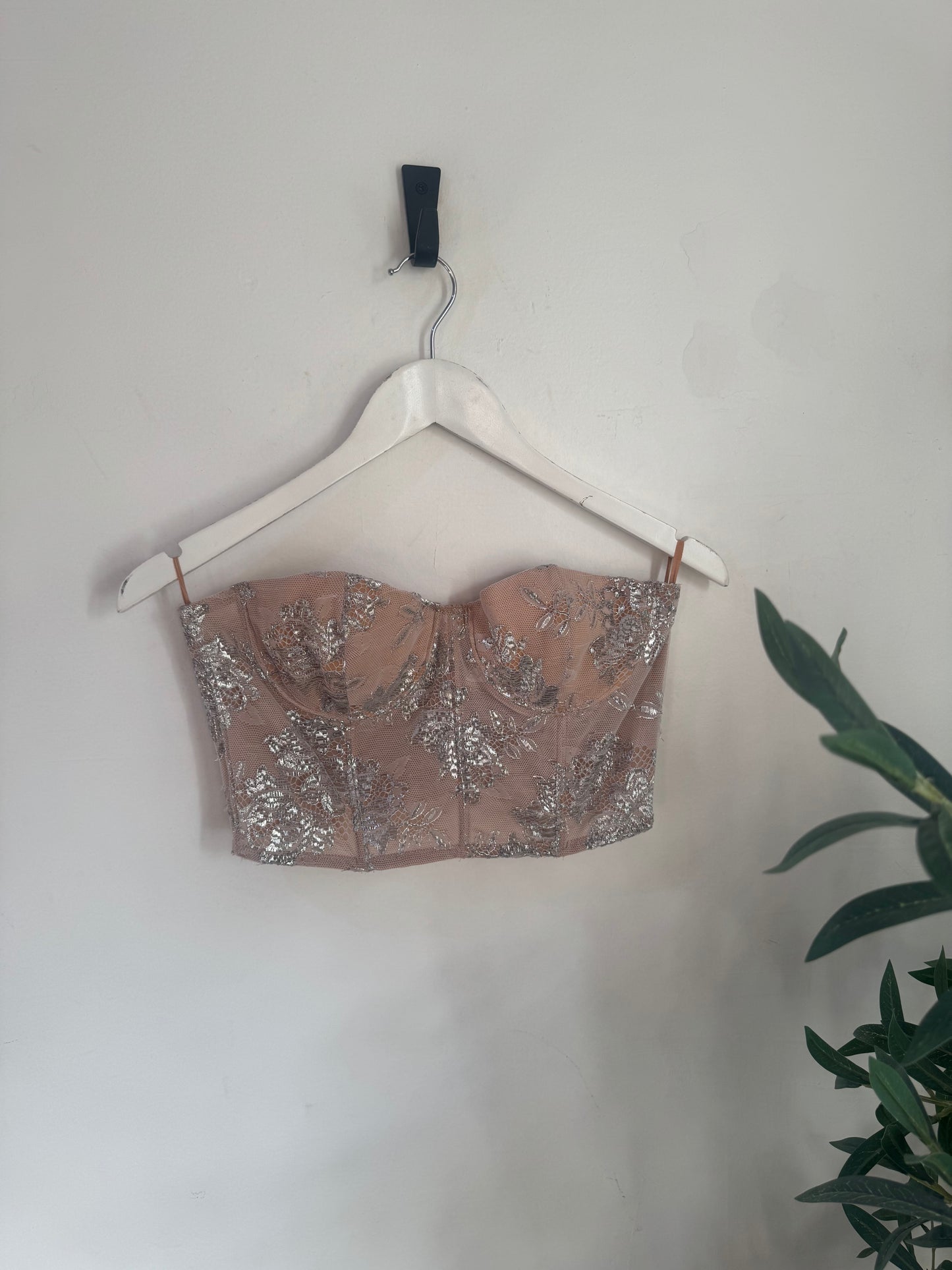 Scanlan Theodore Lace Bustier - Size 8