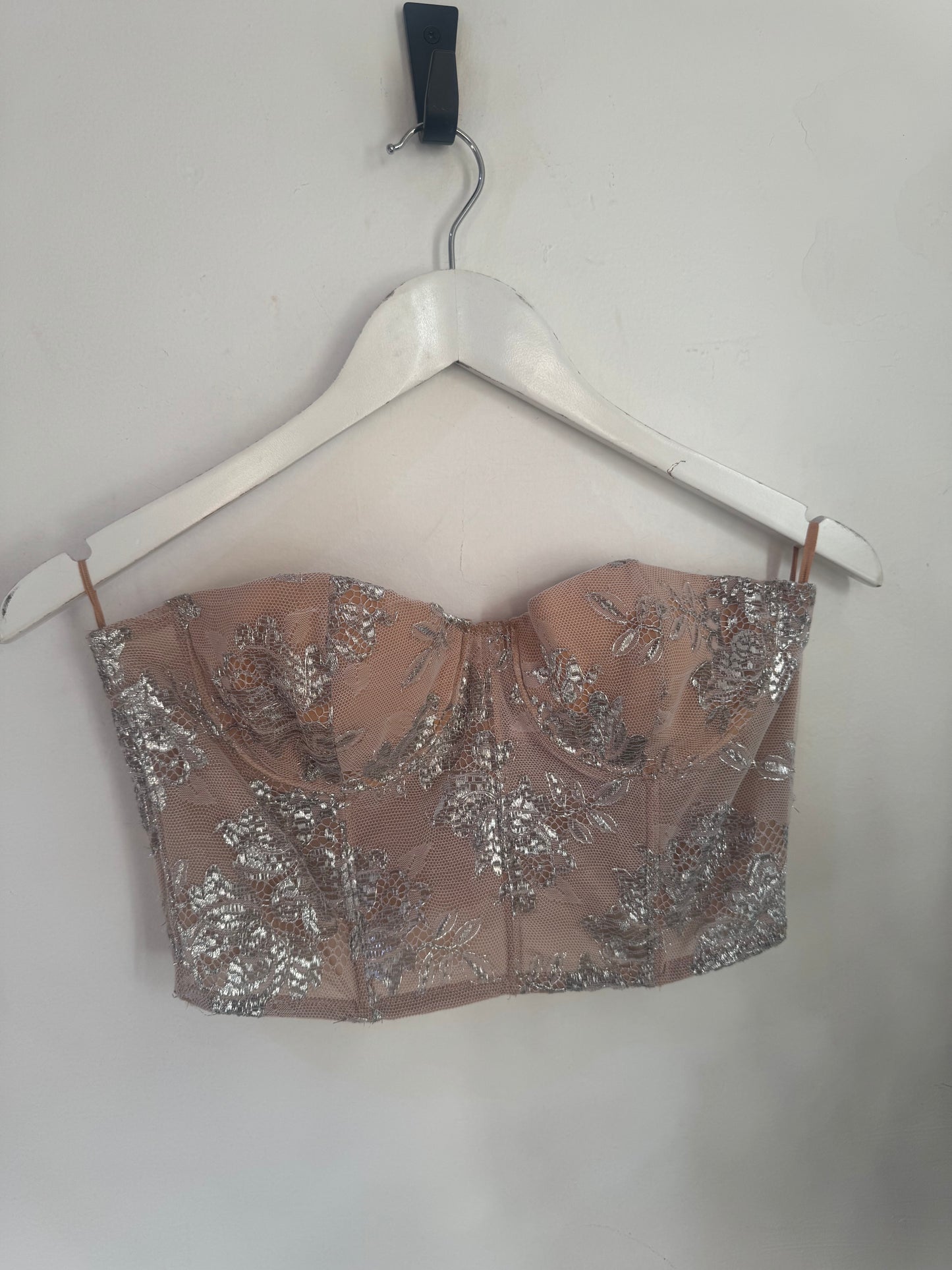 Scanlan Theodore Lace Bustier - Size 8
