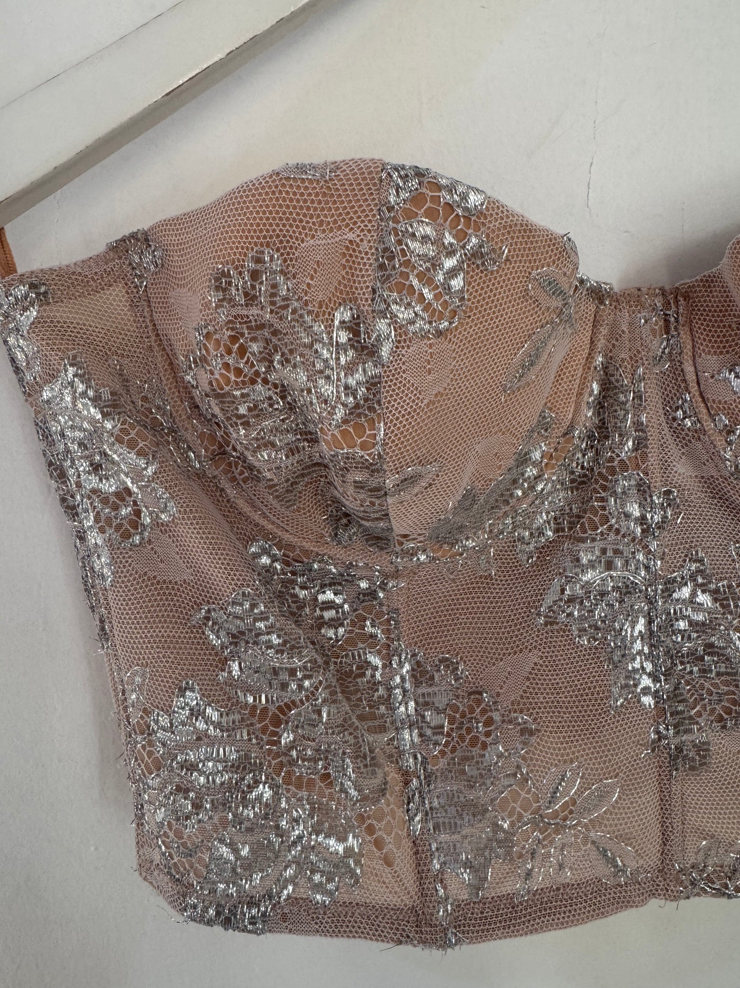 Scanlan Theodore Lace Bustier - Size 8