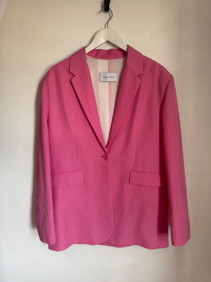 Scanlan Theodore Linen Blend Blazer - Size 12