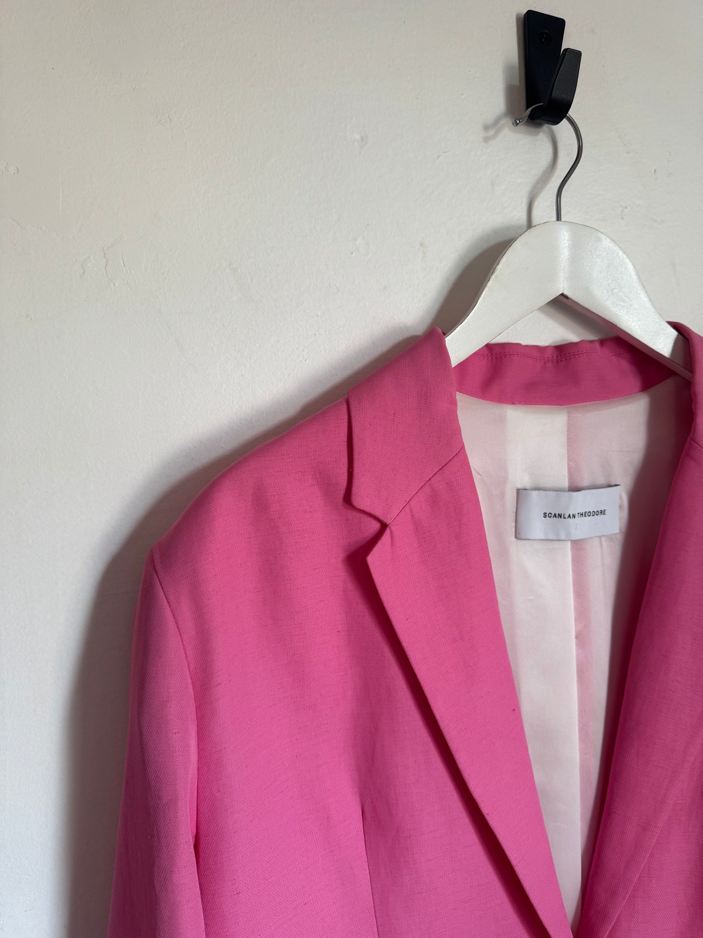 Scanlan Theodore Linen Blend Blazer - Size 12