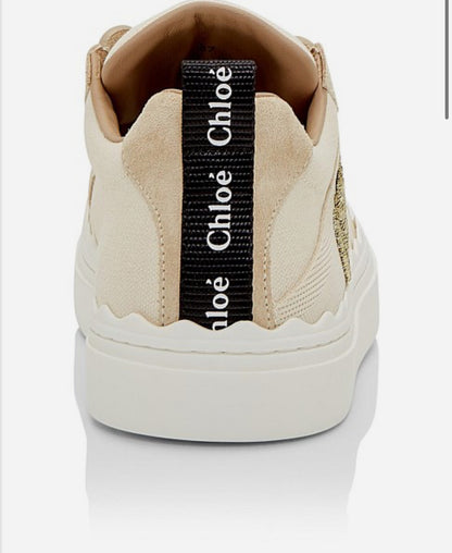 Chloe Lauren Sneaker with Logo - Size 35
