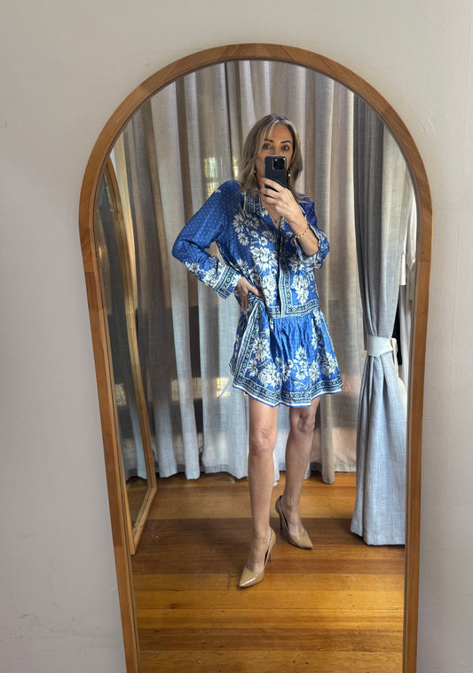Sandro Paris Silk Floral Dress - Size M/L