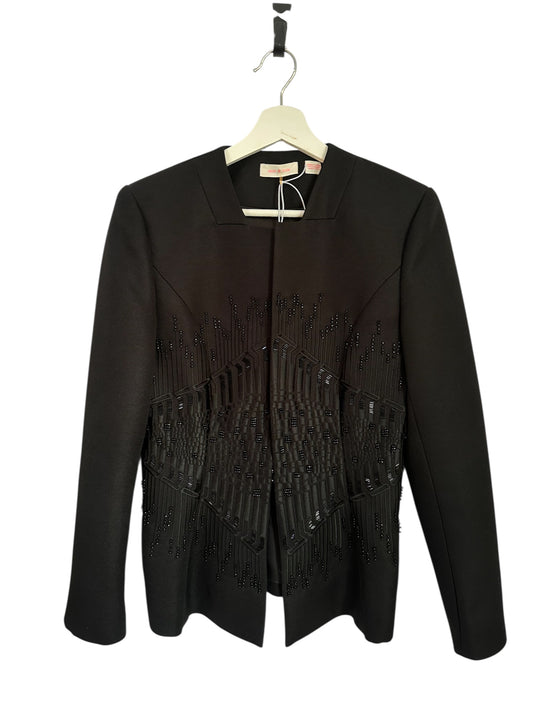 sass & bide Black Tailored Sequin Jacket - Size 8
