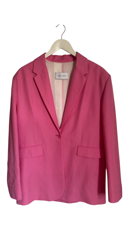 Scanlan Theodore Linen Blend Blazer - Size 12