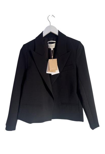 Oroton Black Waiter's Jacket - Size 6 (oversided) Brand New