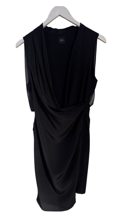 Husk Silk Drape Dress - Size 2