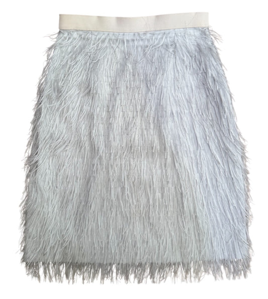 Scanlan Theodore Knee Length Fringe Skirt - Size 8