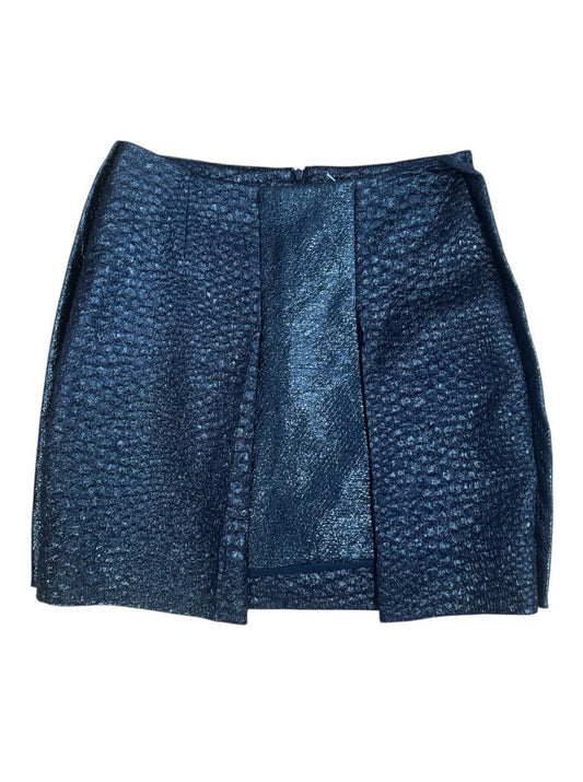 Ellery Mavericks Pleat Front Mini Skirt - Size 8