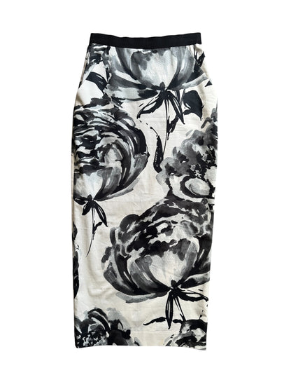 Scanlan Theodore Printed Pencil Skirt - Size 6