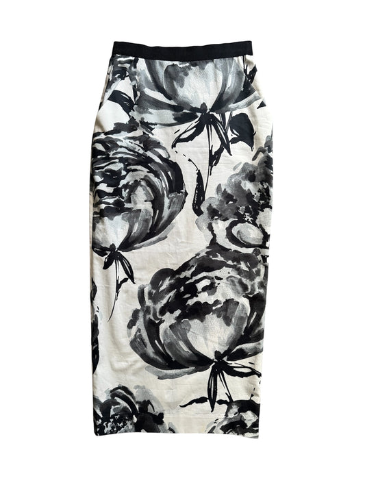 Scanlan Theodore Printed Pencil Skirt - Size 6