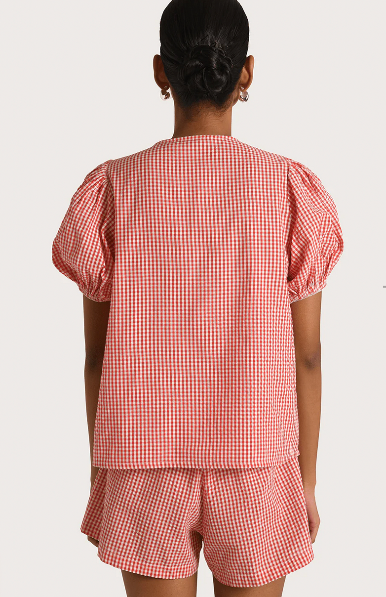 Steele Label Isabel Top Red - Size XS (Brand New)