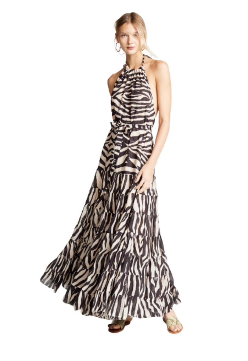 Zimmermann Juniper Halter Tie Dress - Size 0
