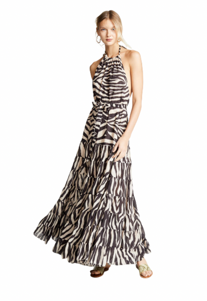 Zimmermann Juniper Halter Tie Dress - Size 0