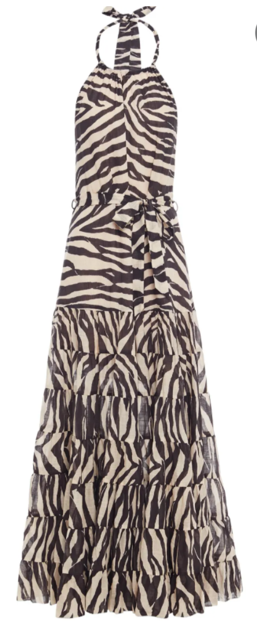 Zimmermann Juniper Halter Tie Dress - Size 0