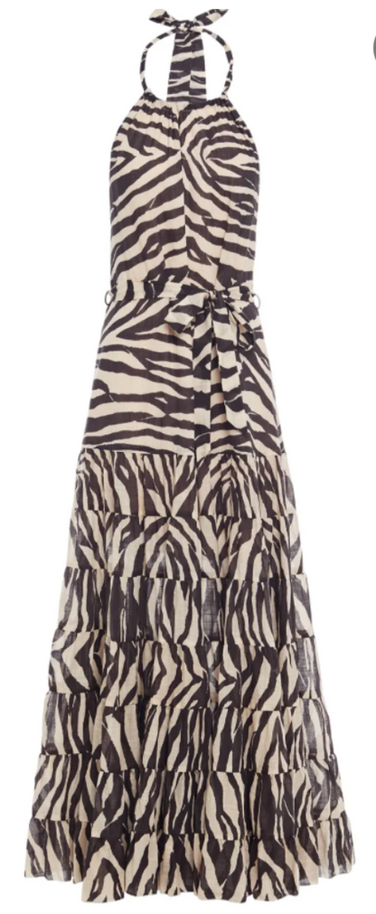 Zimmermann Juniper Halter Tie Dress - Size 0
