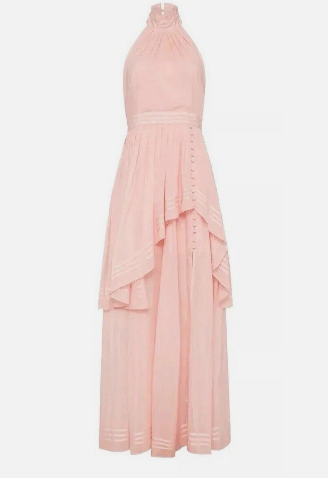 Aje. Sienna Dusty Pink Dress - Size 8