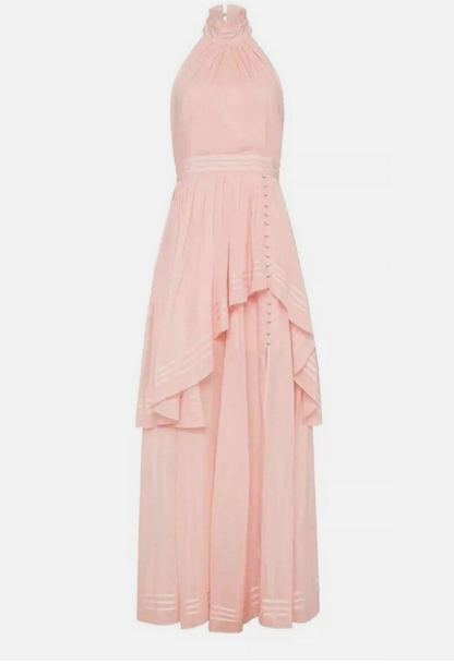 Aje. Sienna Dusty Pink Dress - Size 8