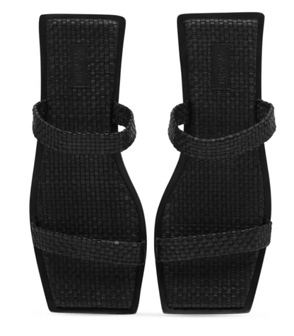 St. Agni Strappy Braided Sandals - Size 42