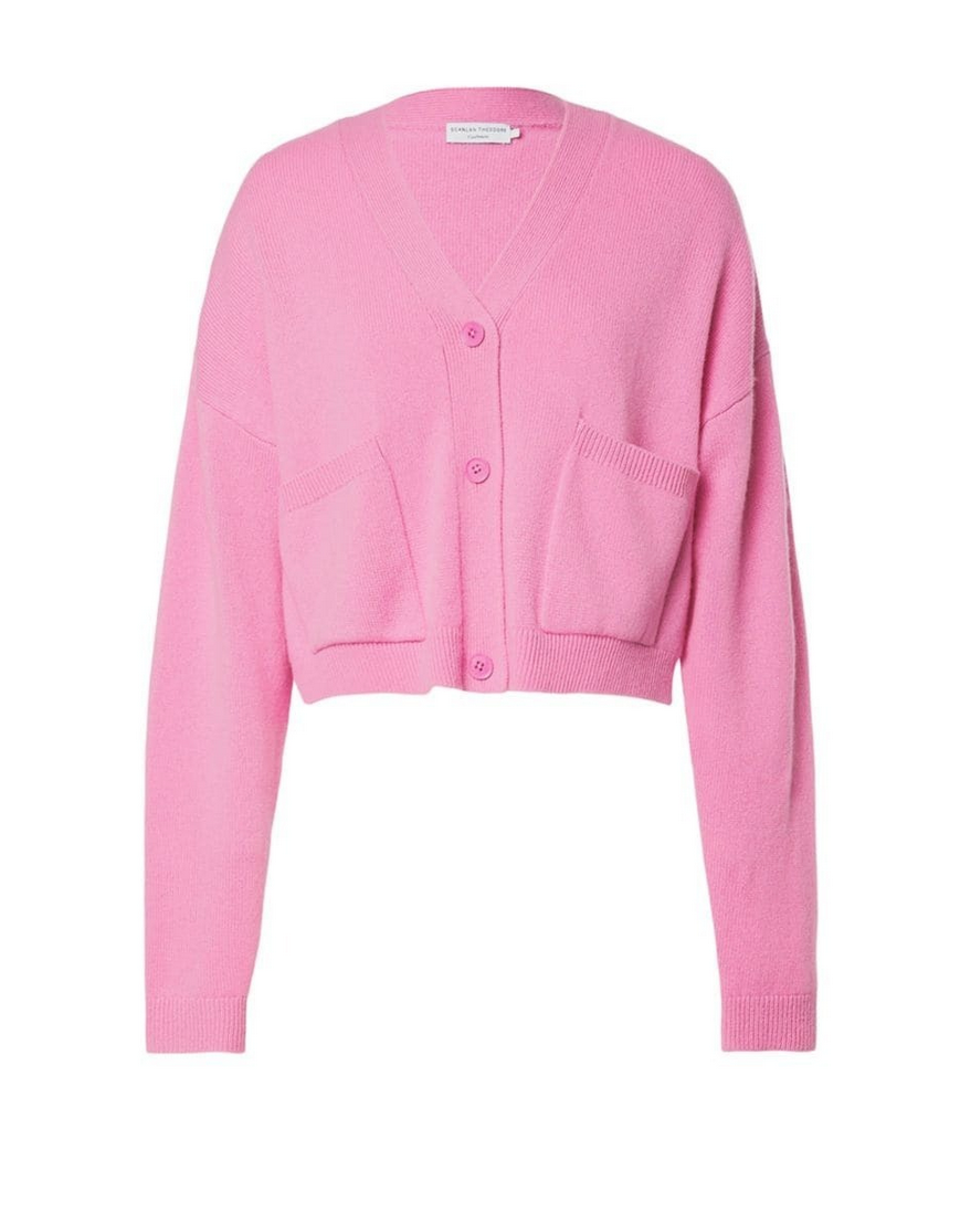 Scanlan Theodore Cashmere Pink Cardigan - Size S