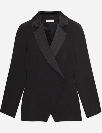 Anine Bing Black Ade Tuxedo Jacket - Size M (Brand New)