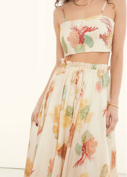 Rooh Collective La Mer Summer Crop Top - Size M (Brand New)