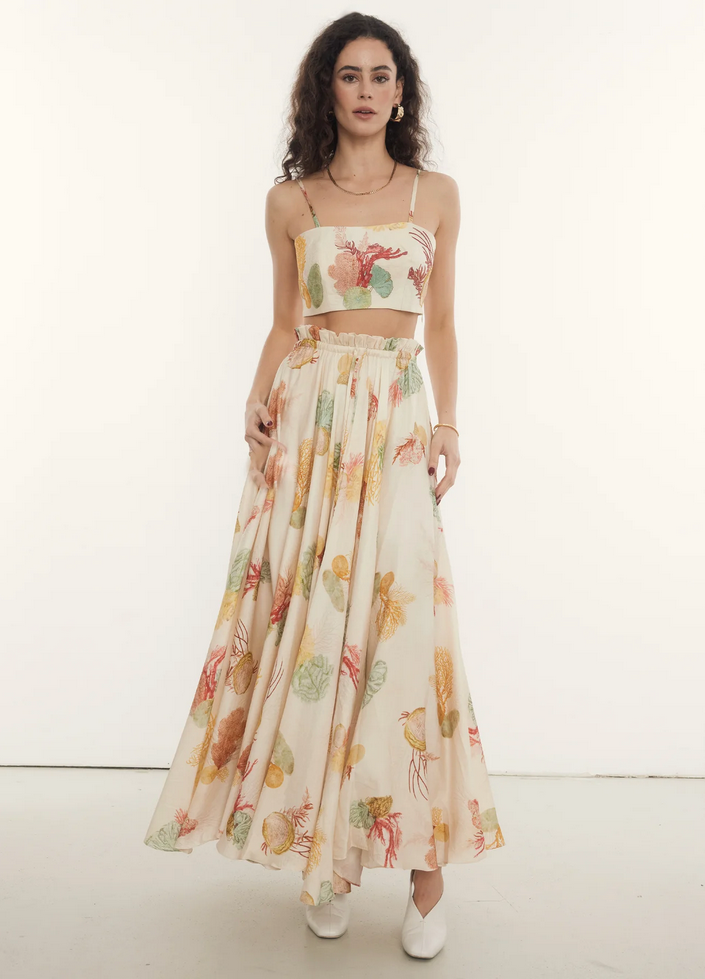 Rooh Collective La Mer Summer Crop Top - Size M (Brand New)