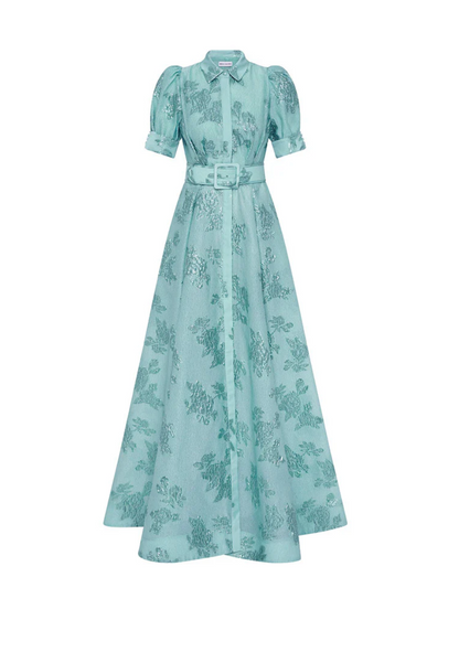 Rebecca Vallance Benette Short Sleeve Gown - Size 12 (Worn Once) RRP $1399