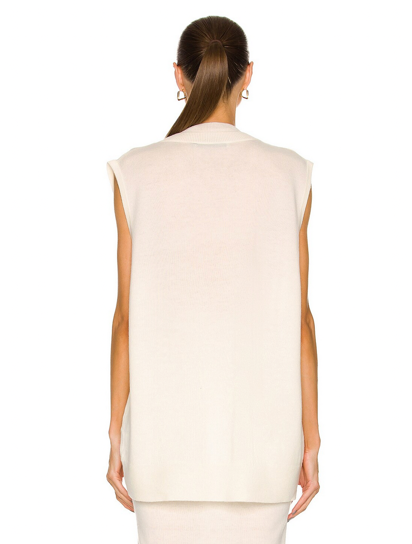 Christopher Esber Cashmere Knit Multi Neckline Vest - Size XS