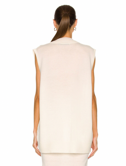 Christopher Esber Cashmere Knit Multi Neckline Vest - Size XS