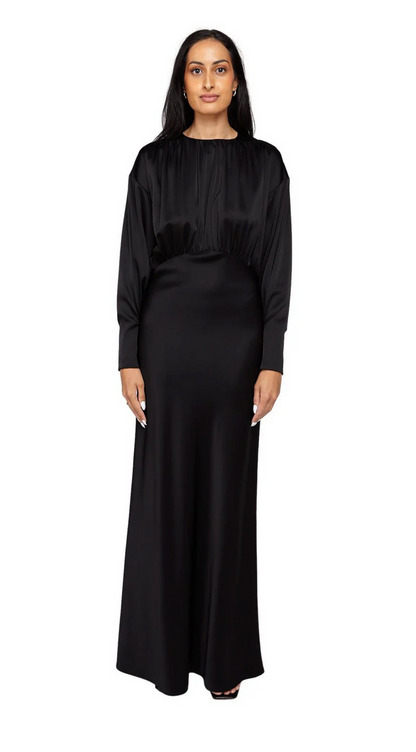 Paris Georgia Black Theodora Dress - Size S (Brand New)