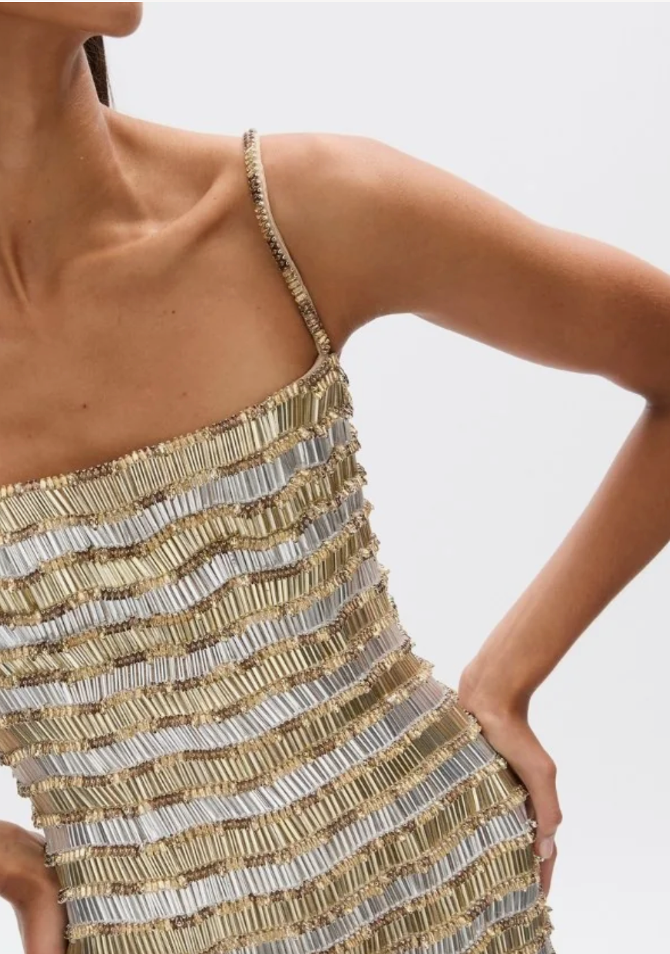 Rachel Gilbert Zeph Embellished Mini Dress - Size 1