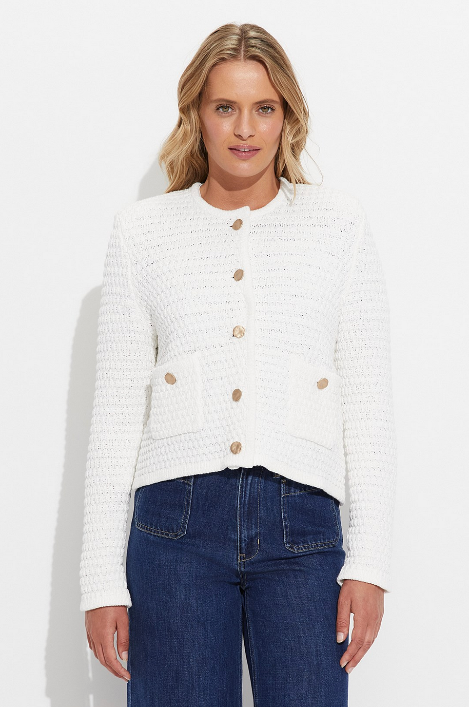 Sportscraft Olivia Tape Yarn Cardigan - Size S