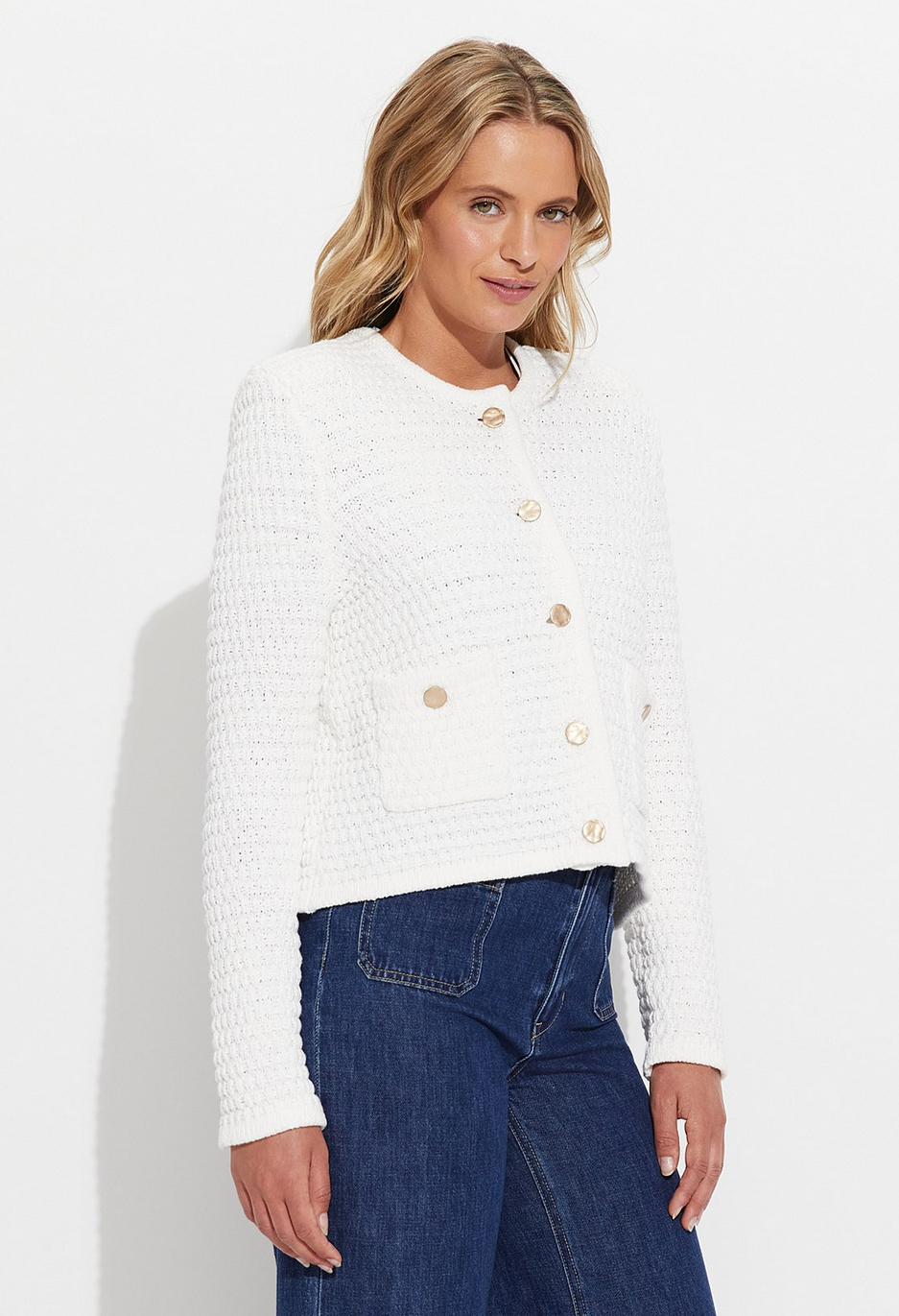 Sportscraft Olivia Tape Yarn Cardigan - Size S